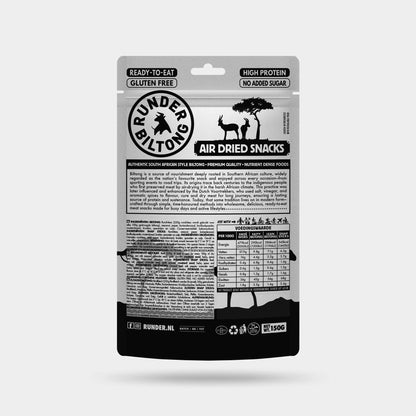 Halal Biltong Stücke 150g (mit Fett)