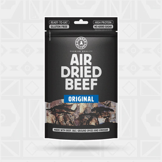 Halal Biltong Stücke 150g (mit Fett)